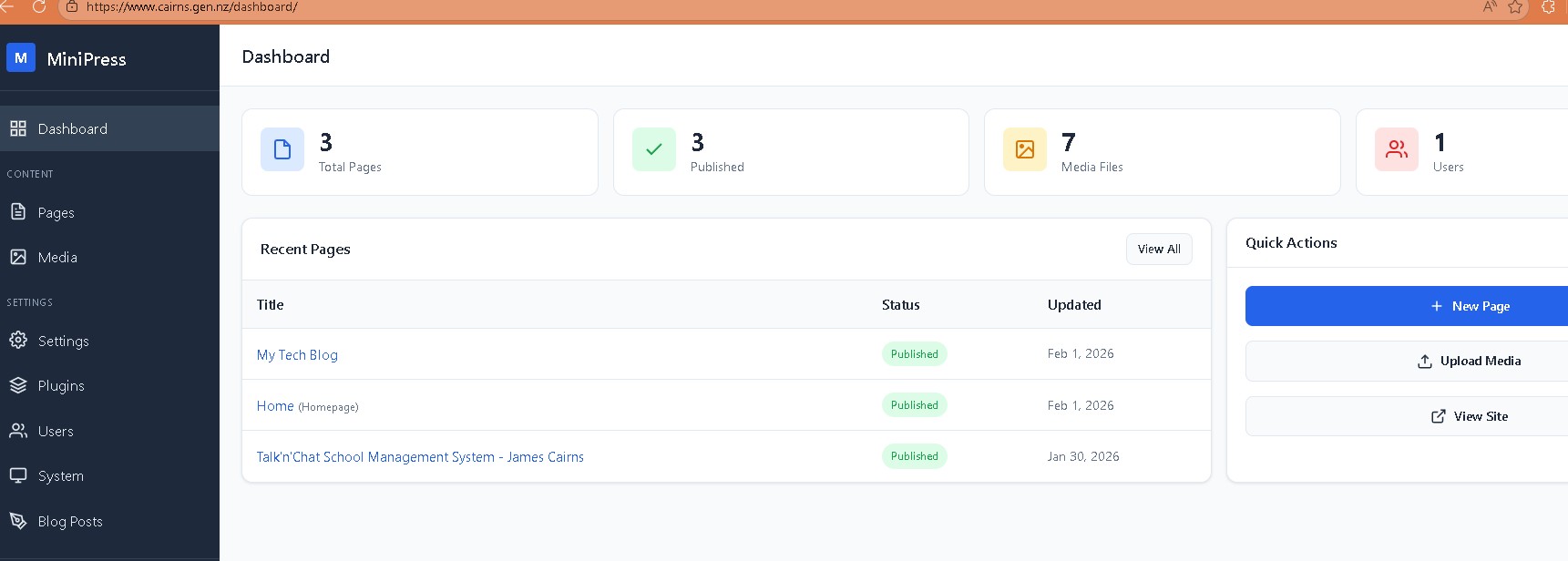What is MiniPress and Why
